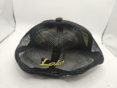 FOUR LOKO DRINK CAFFEINE CAMO YELLOW HAT CAP MESH ALCOHOL SNAPBACK