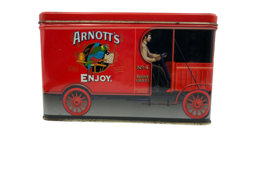Vintage Arnotts Red Truck Collectors Tin 1998 - 1999 - Picture 1 of 17