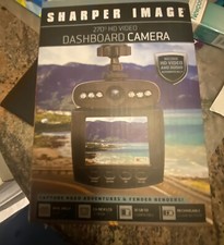 Sharper Image Dashboard Camera 270 degrees HD Video Audio WITH 32GB SD CARD INCL