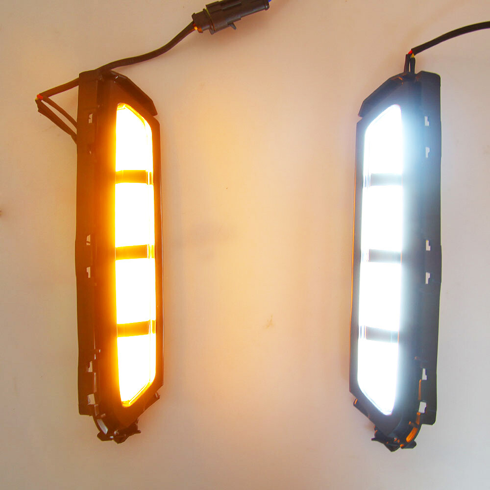 Daytime Running Light LED DRL Turn Signal Fog Lamp For Hyundai Elantra 2019-2020 - View #7