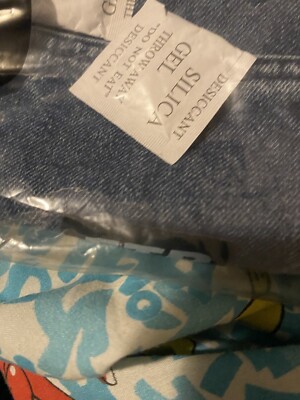 FuckThePopulation FTP Frayed Denim Logo Chore Jacket Washed Indigo