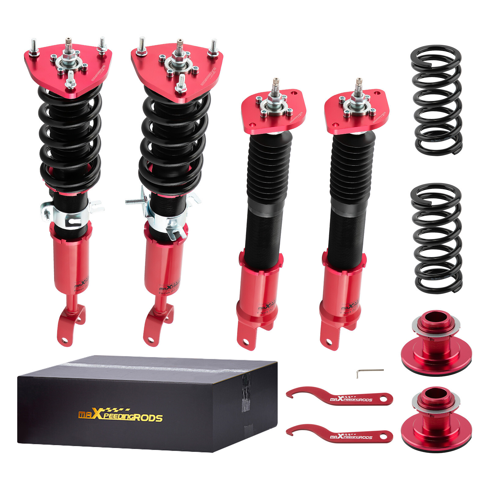 Coilover Suspension Shock Absorber For Nissan 2003-07 350Z Z33 Coil Spring Strut