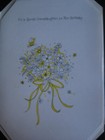 UNUSED 1970s vintage greeting card Multi-Page BIRTHDAY To Granddaughter — photo 3