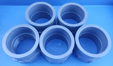 Lasco 5" Coupling Treat/Slip D2467 Sch 80 PVC1 Blue