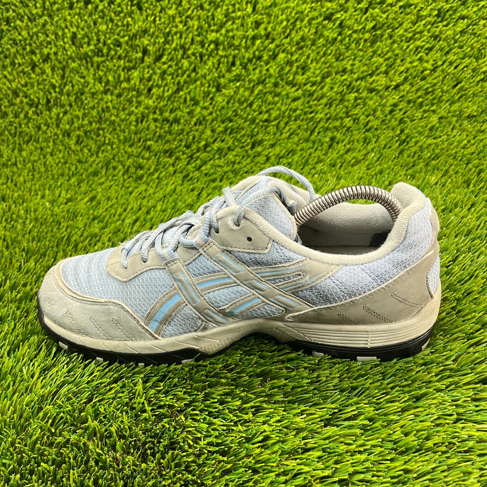 Asics Gel Yama Womens Size 10 Gray Blue Athletic Running Walking Shoes Sneakers