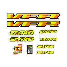 1992 DYNO - VFR for Chrome frame decal set
