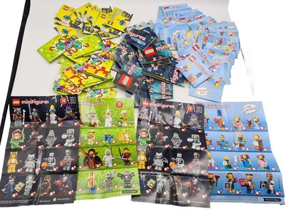 LEGO Sammlerstück Minifigur Zeckenblatt/Anleitung/Broschüre NUR Konvolut Simpsons