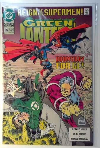 Green Lantern #46 DC (1993) Reign of Supermen 3rd Series Comic Book - Afbeelding 1 van 1