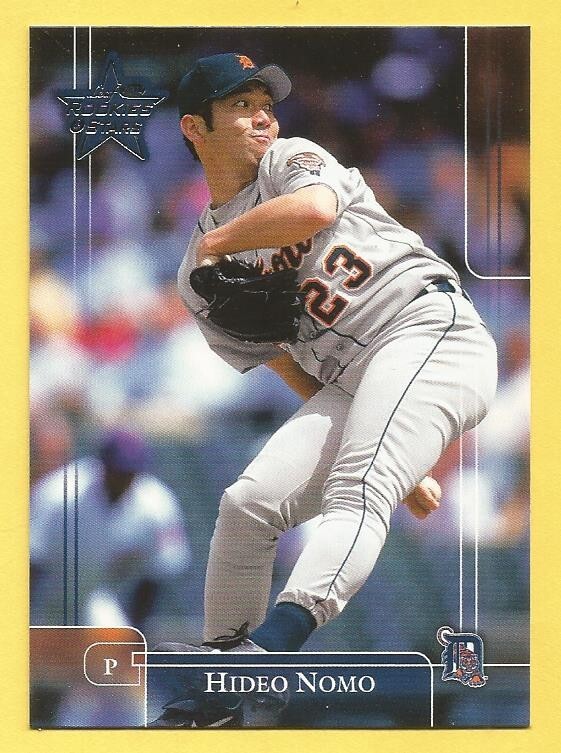 HIDEO NOMO 2002 Leaf Rookies And Stars #178D Tigers (Shortprint)
