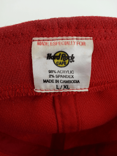 Hard Rock Cafe San Antonio Embroidered Red Ball Cap Size L / XL - Picture 6 of 7
