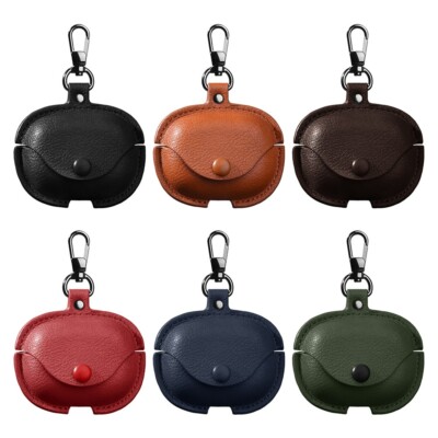 PU Leather shockproof earphone cover Protect case For Xiaomi Redmi buds 6 / Pro