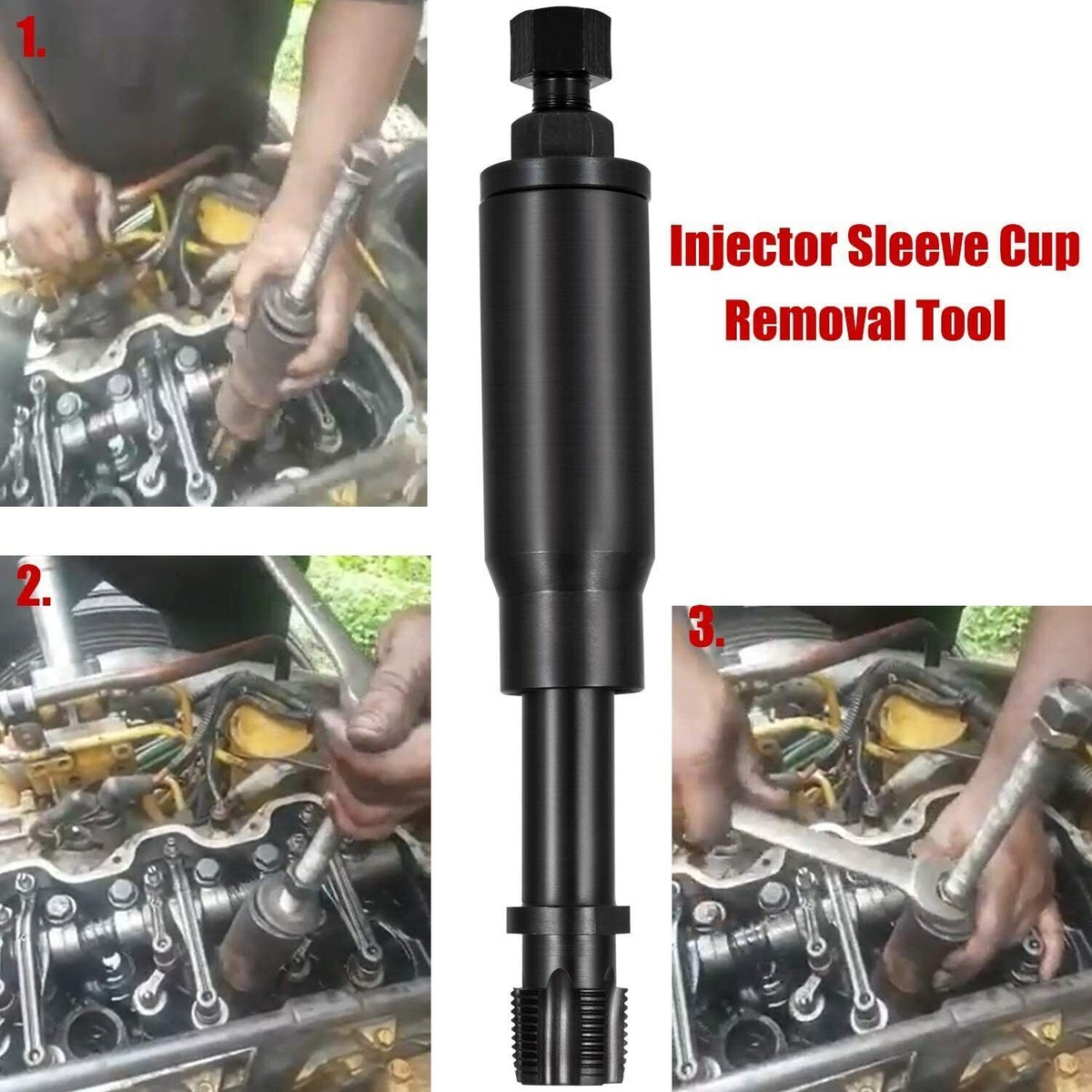 For 3126 CAT Caterpillar In-Vehicle,Fuel Injector Sleeve Cup Tube Puller Remover