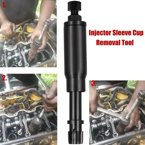 For Caterpillar CAT C7 C9 3126B Injector Sleeve Cup Removal & Install Tool Kit - Picture 12 of 13