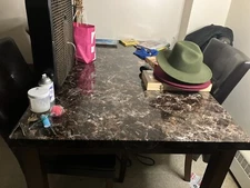 kitchen table and chairs set wood