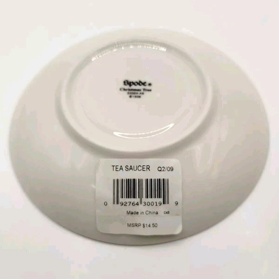 Spode Christmas Tree S3324-A9 Cup & Saucer Set Vintage England NWT - Image 3 of 4