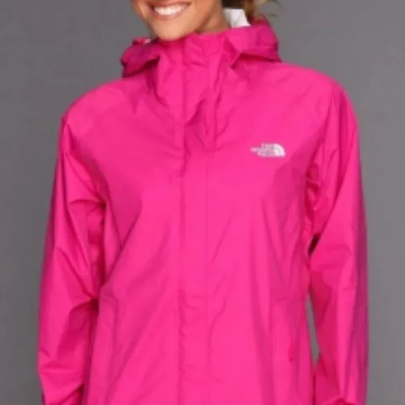 Enzovoorts Luxe Monarch The North Face Hyvent 2.5L Rain Jacket M Pink | eBay