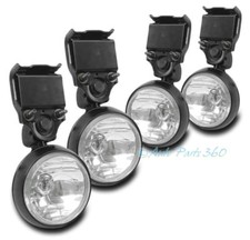 2x 4 Off-road Rack Rooffogbumper Bull Bar Light Lamp Truck Suv Cadillac Chevy