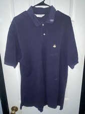 Brooks Brothers Golden fleece Blue Short Sleeve Mens Size L