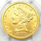 1882-CC Liberty Gold Half Eagle $5 Coin - PCGS VF Detail - Rare Carson Gold Coin