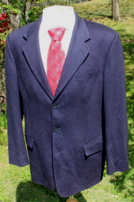 ジャケット・アウター Loro Piana Cashmere 100% Navy Jacket 44 s-l400.jpg