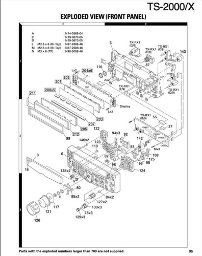 KENWOOD TS-2000 USER & SERVICE MANUAL on CD-ROM (PARTS, DIAGRAMS, & SCHEMATICS) - Zdjęcie 4 z 7