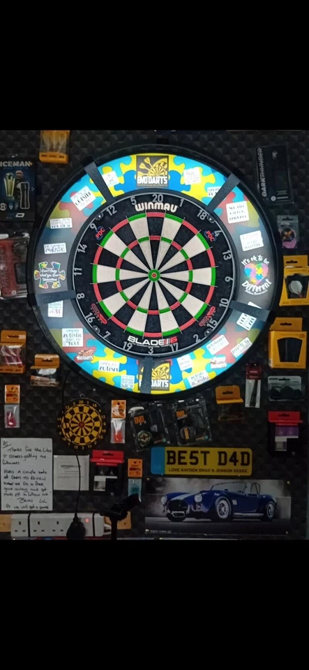 Dart board light ring UPGRADED 360 Degrees COB LEDs INCLUDED - Easy Install - Image 4 of 4