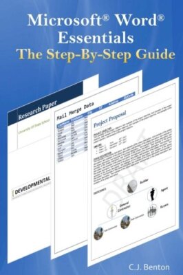 Microsoft Word Essentials The Step-By-Step Guide 9781544677866 Free Shipping-,