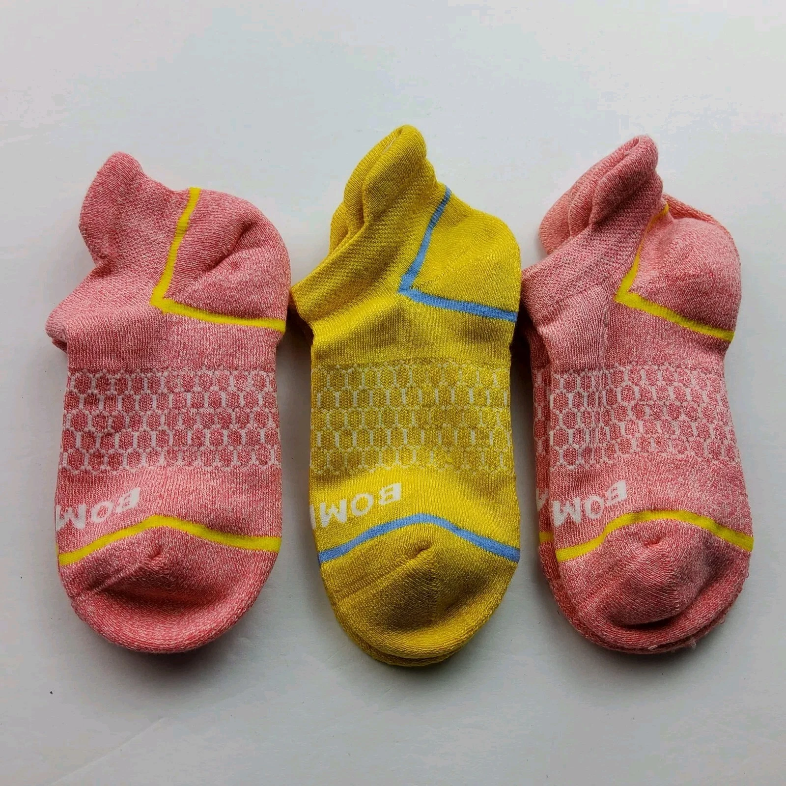 Bombas Original Ankle Socks Lot Of 3 Pairs Size S