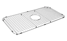 Sink Bottom Grid Protector 29-5/8"x14-7/8" Center Drain Serene Valley NDG3015C