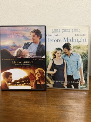 TRILOGIE VOR SONNENAUFGANG - VOR SONNENUNTERGANG - BEFORE MIDNIGHT 3 DVD ITA
