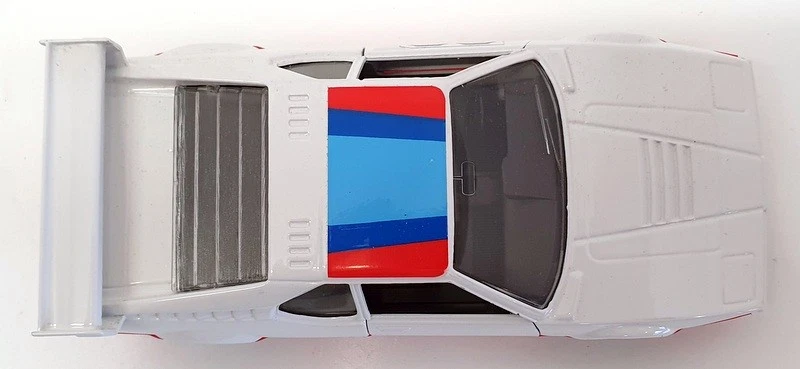Polistil escala 1/24 diecast SN04 - BMW M1 Pro Car #69 - blanco Foto 4 de 4