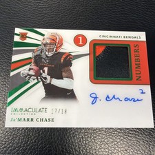 2021 Panini Immaculate Collection Football Cards Checklist 37