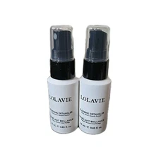 2 x  Lolavie Glossing Detangler 0.85 oz / 25 ml Prime NEW SET LOT Travel sz