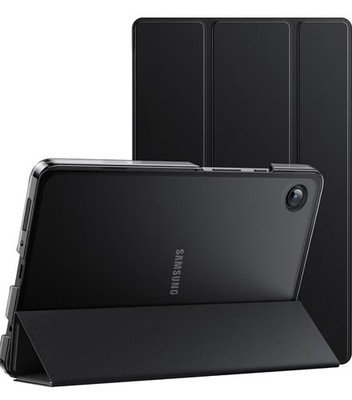 Black JETech Case Samsung Galaxy Tab A11 / Tab A9 8.7-Inch Slim Tri-Fold Stand 