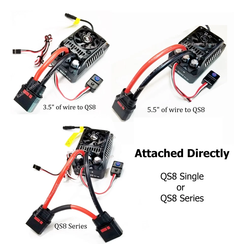 RCP-RTR Hobbywing EZRUN Max 5 G2 ESC & 56118 800kv G2 12s Motor Combo RTR Option - Image 2 of 4