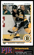 Randy Burridge 1990-91 Upper Deck #196 Boston Bruins