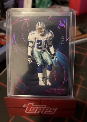 2025 Panini Silhouette Deion Sanders   Prime Time Cowboys/NFL Legend /35