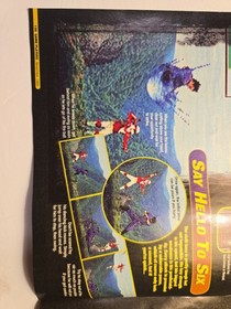 ​Rare Shinobi Legions Sega Saturn Strategy Guide & Promo Ad Vintage Magazine Lot