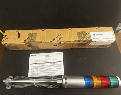 Domino L014934 Stack Light Beacon  24V Four-Color, 5m Cable, Type Y N£W Open Box