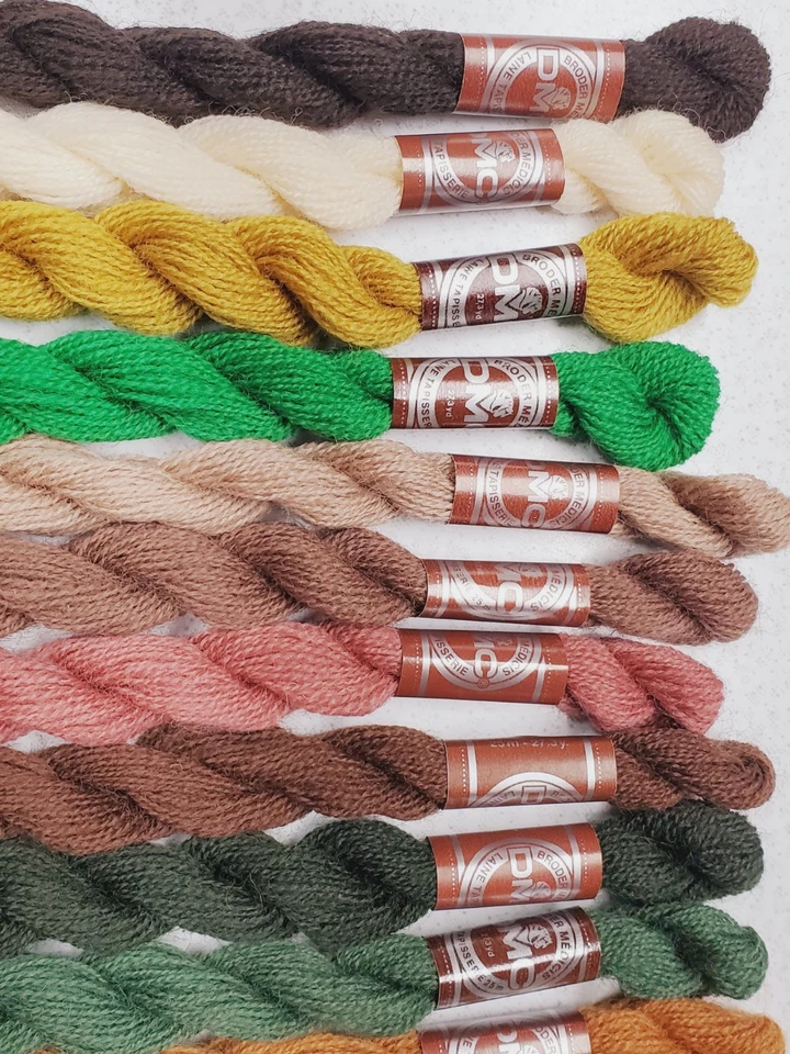 Lot of 14 DMC MEDICIS Tapestry Wool 14 Colors A - Image 4 of 4