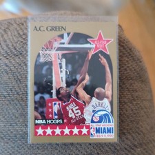 1990-91 NBA Hoops - All-Star Game A.C. Green #17 Los Angeles Lakers