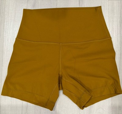 Women s Lululemon Align Short 5  Inseam Women s Size 4 Mustard