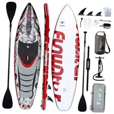  Inflatable Stand Up Paddle Board 10'6"/11"/11'6" Paddle Board for Adults Snake