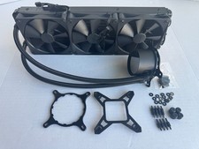 NZXT Kraken 360 RL-KN360-B1-360mm AIO CPU Liquid Cooler - 1.54" Square LCD Disp