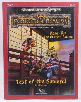 Test of the Samurai (AD&D/Forgotten Realms/Oriental Adventures Module OA7) Swan,