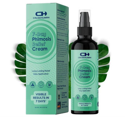 7-Day Phimosis Cream | Steroid-Free Treatment for Fast Relief at Home | Visible
