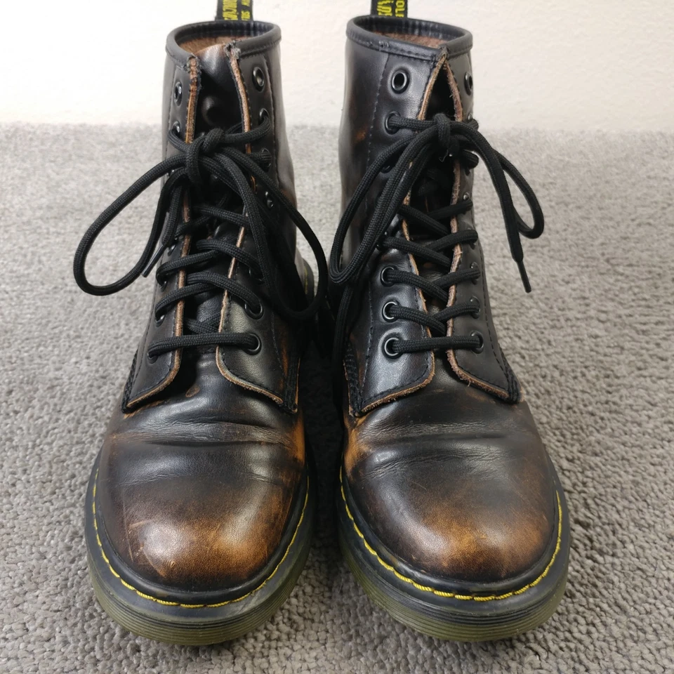 Botas Dr. Martens 1460 Pascal 8 Ojos Mujer Talla 7 Doc Martens Con Cordones Foto 4 de 4