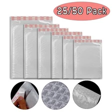 4-Layer Tear-Proof Poly Bubble Mailers Any Size Lined Padded Envelopes Self Seal
