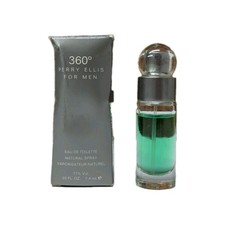 360° PERRY ELLIS FOR MEN EAU DE TOILETTE .25 FL.OZ 7.4 ml Made in USA