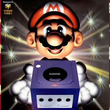 Gamecube Mario A3 Poster Nostalgia Man Cave 1990s Retro MR443